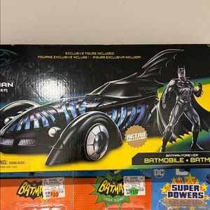 Batman Batmobile & Figure Set - Black and Blue